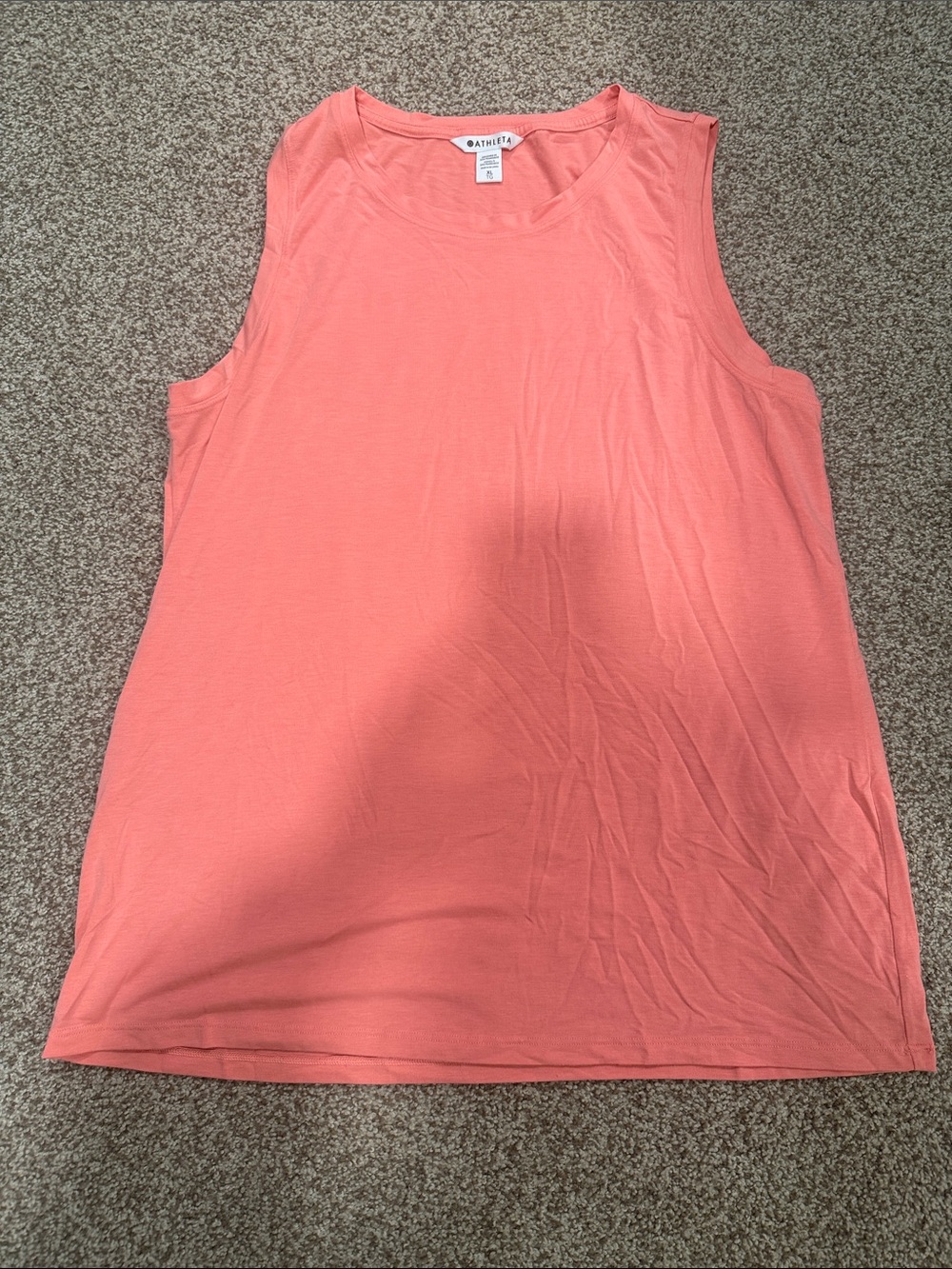 Athleta Coral Sleeveless Performance Tank
